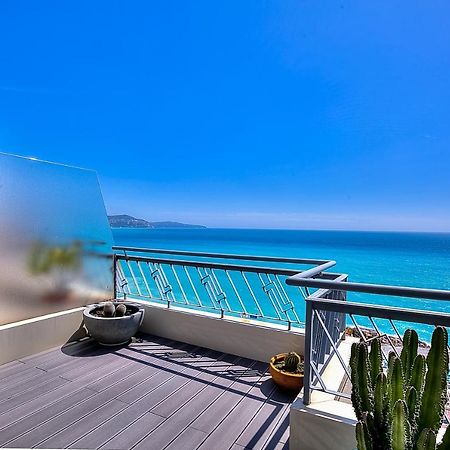 Le Florentina, Dernier Etage Avec Terrasse, Vue Sur La Baie Des Anges Lägenhet Nice Exteriör bild