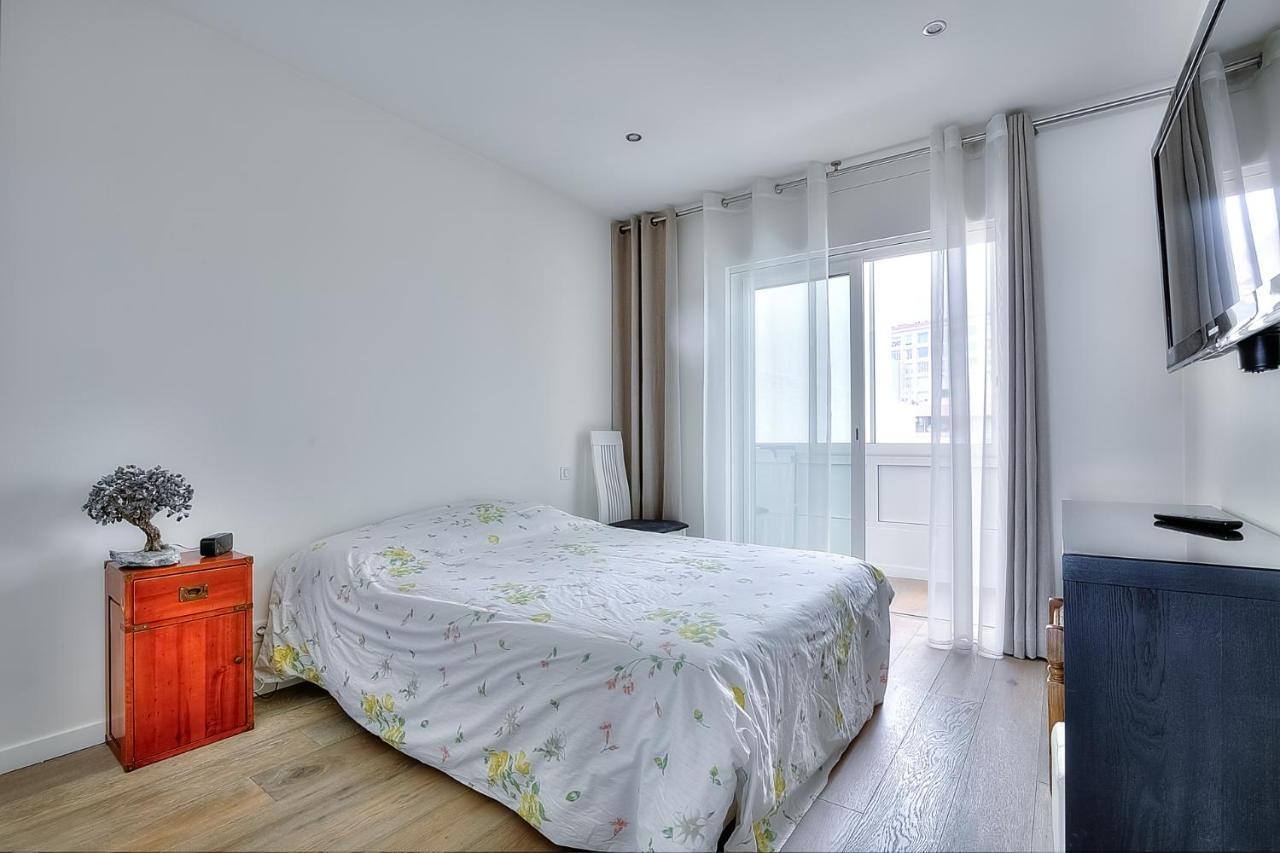 Le Florentina, Dernier Etage Avec Terrasse, Vue Sur La Baie Des Anges Lägenhet Nice Exteriör bild